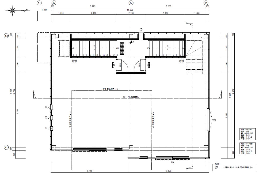 Serie East bldg間取り図