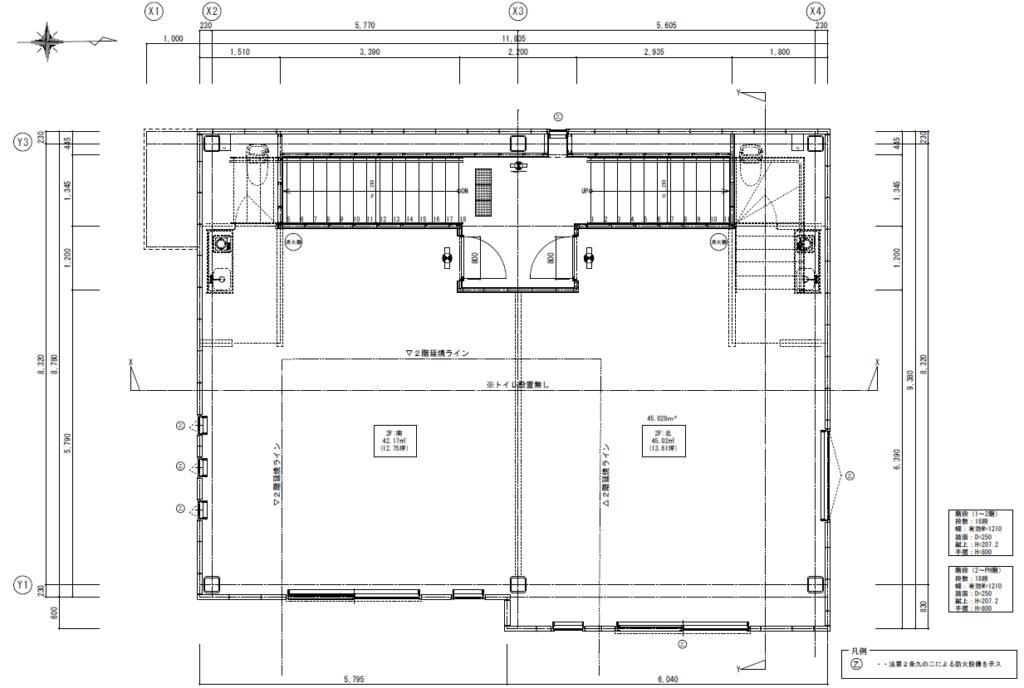 Serie East bldg(セリエ イーストビル）2階部分