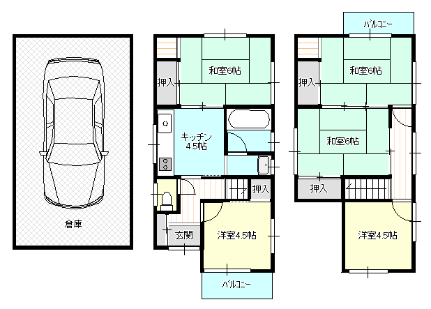 堺市堺区緑町 中古戸建